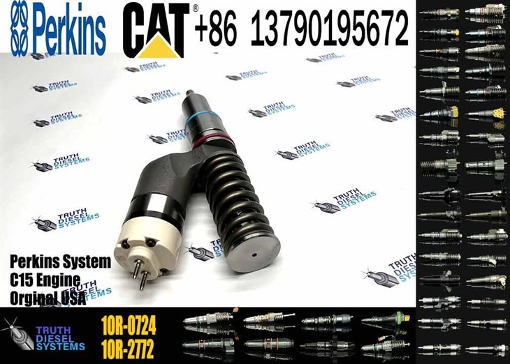 Caterpillar Injector C18 New Supply Diesel Engine Parts Fuel Injector 10R7231 10R-7231 1OR-0724 For C18 Original New Injector price