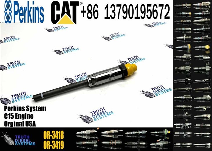 Caterpillar Injector Nozzle 235 330 350 Fuel Injector 104-9453 0R-1740 0R-3418 For Spares Excavator Accessories Diesel Injector Pump Engine Spare Parts Original New Injector factory