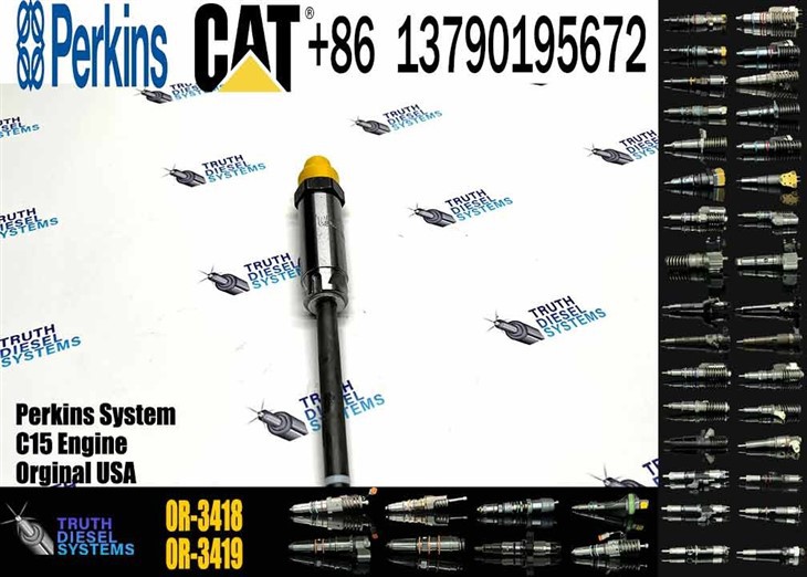 Caterpillar Injector Nozzle 235 330 350 Fuel Injector 104-9453 0R-1740 0R-3418 For Spares Excavator Accessories Diesel Injector Pump Engine Spare Parts Original New Injector high quality