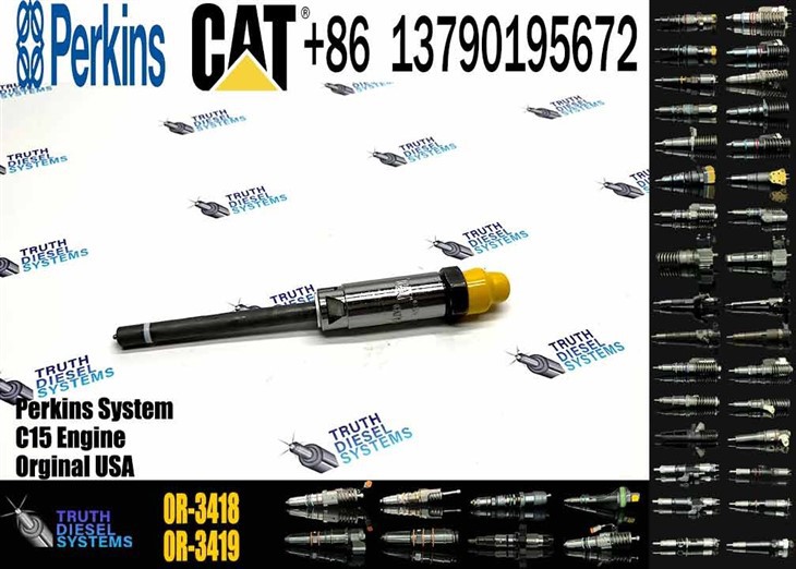 Caterpillar Injector Nozzle 235 330 350 Fuel Injector 104-9453 0R-1740 0R-3418 For Spares Excavator Accessories Diesel Injector Pump Engine Spare Parts Original New Injector suppliers