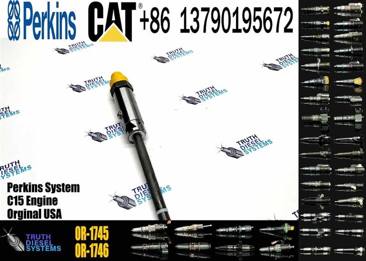 Caterpillar Injector Nozzle Diesel Injector OEM 0R-1745 0R-3536 0R-1746 0R-3418 For 3304B/3306B/3306 Engine Series Thrust-Peak Fit Parts Original New Injector high quality