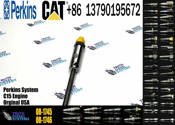 Caterpillar Injector Nozzle Diesel Injector OEM 0R-1745 0R-3536 0R-1746 0R-3418 For 3304B/3306B/3306 Engine Series Thrust-Peak Fit Parts Original New Injector