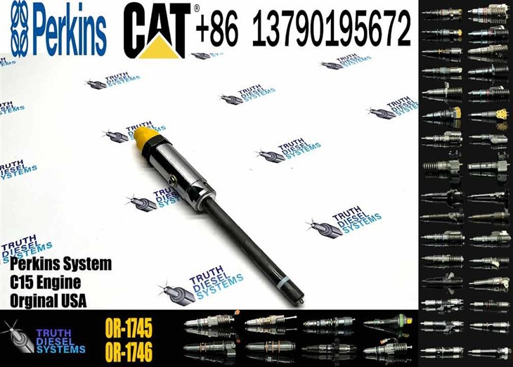 Caterpillar Injector Nozzle Diesel Injector OEM 0R-1745 0R-3536 0R-1746 0R-3418 For 3304B/3306B/3306 Engine Series Thrust-Peak Fit Parts Original New Injector high quality