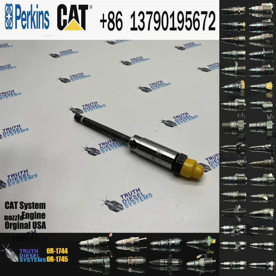 Caterpillar Injector Nozzle Fuel Injector OR-1743 4W7016 0R-1744 4W-7017 With Genuine Packing For 3406B 3406C 3408C 3408 3408B Original New Injector