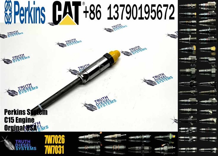 Caterpillar Injector Nozzle New 7W-7026 7W7026 Mechanical Fuel Injector For 3408 3412 Engine Excavator 375 Dozer D9L 773D Diesel Parts Original New Injector price