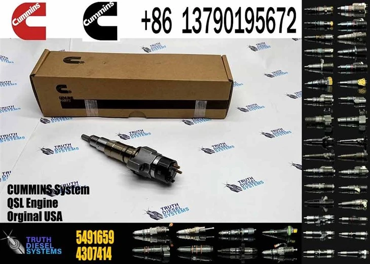 CUMMINS Factory QSL QSL9.3 QSC8.3 QSL9.5 Fuel Diesel Injector Pump 4384165 C4359204 5491659 For Cummins Excavator Accessories Engine Spare Parts Original New Injector suppliers