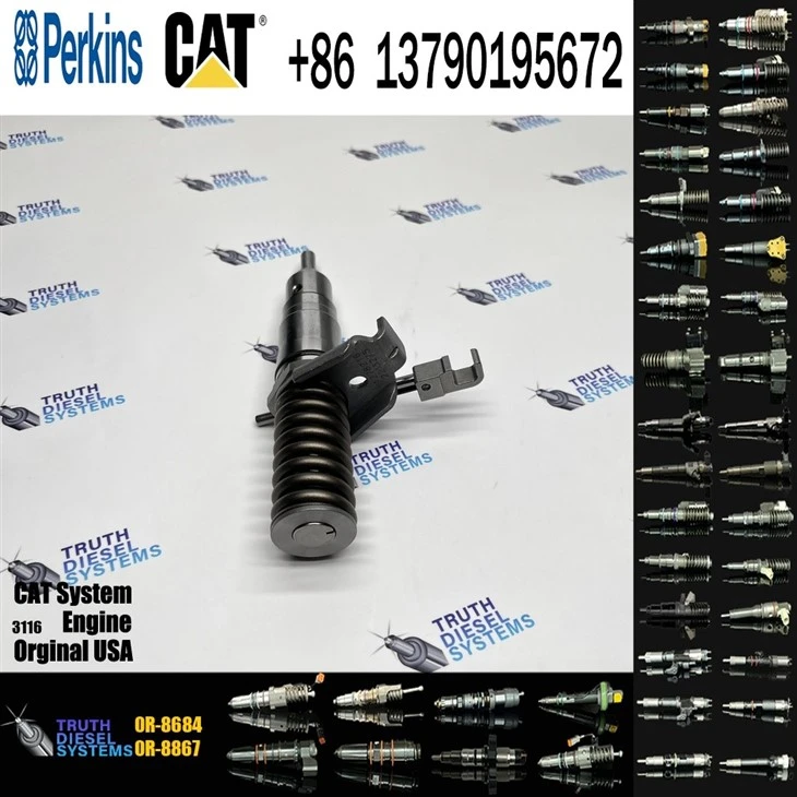 Injector 127-8218 0R-8684 For 3116 Engine 320B Excavator 950F Loader Mechanical Diesel Injector Caterpillar Injector 3116 Original New Injector factory