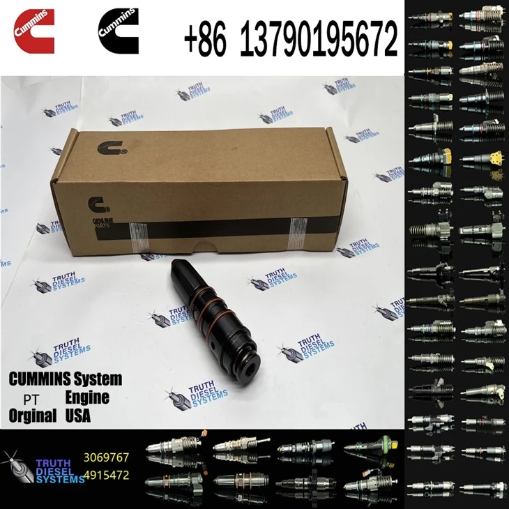 Injector 3069767 3059424 For Cummins NTC N855 NT855 NH855 N106 Engine Replacement Part Cummins Injector PT Original New Injector
