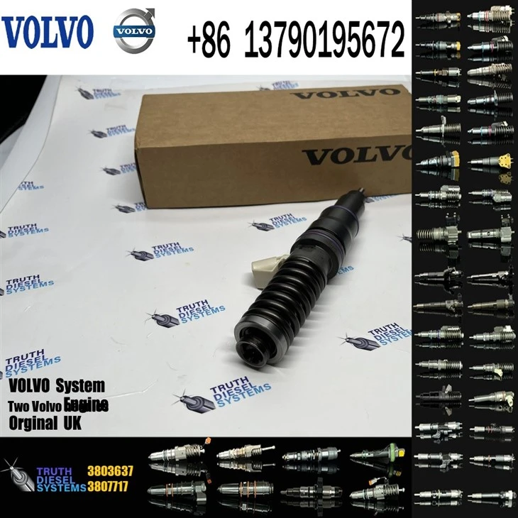Injector 3829087 3803637 BEBE4C08001 Fuel Injector For D16 EC460B EC360B Volvo Injector Two Volvo Needles Original New Injector suppliers