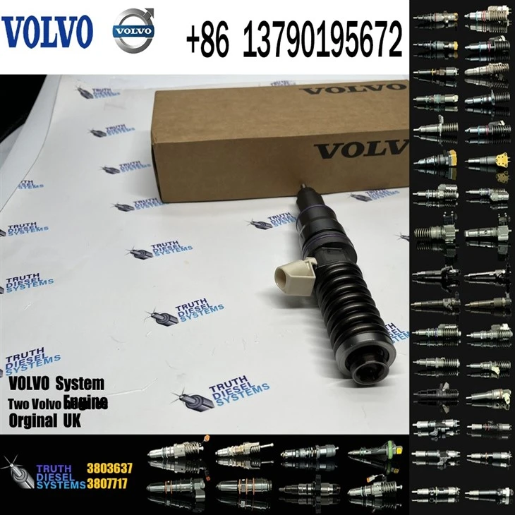 Injector 3829087 3803637 BEBE4C08001 Fuel Injector For D16 EC460B EC360B Volvo Injector Two Volvo Needles Original New Injector best