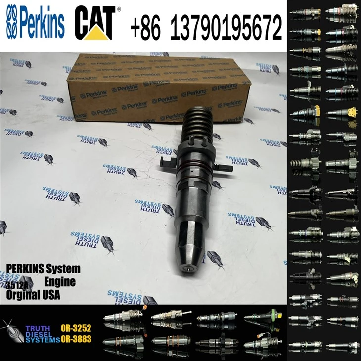 Perkins Injector 3512A Diesel Engine Parts Fuel Injector Assy 0R3252 0R-3252 For CAT C3500 Truck Engine Original New Injector