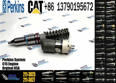 Caterpillar Injector C15 Excavator Parts Fuel Injector 211-3025 200-1117 235-1401 235-1400 For C-15 C16 Engine 211-3025 Original New Injector