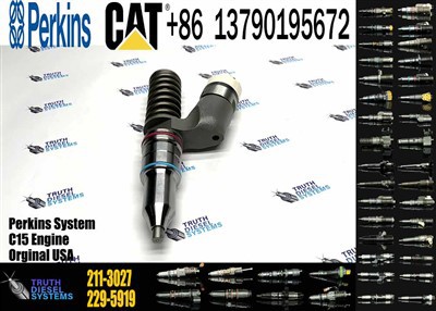 Caterpillar Injector C15 High Quality C15 Diesel Fuel Injector 10R-8501 211-3027 229-5919 234-1400 10R8501 2113027 2295919 2341400 Original New Injector