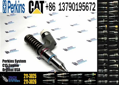 Caterpillar Injector C18 Common Rail Fuel Injector 211-3025 2113025 10R-0955 C15 Engine Diesel Injector Original New Injector