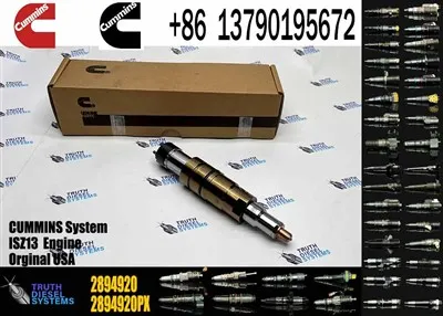 CUMMINS Factory ISZ13 2897320 5579417 2894920 5579415 2488244 Fuel Injector For Cummins ISX15 QSX15 DC09 DC13 DC16 Excavator Machinery Parts Original New Injector