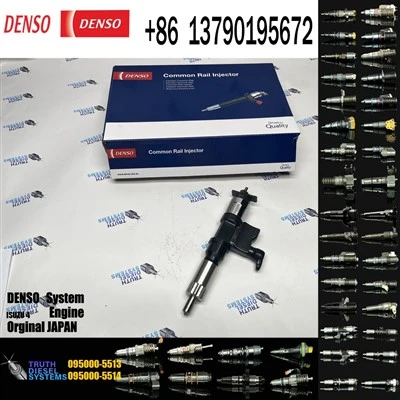 DEERE Injector ISUZU 4 High Quality Common Rail Fuel Injector 095000-6650 8-98030550-4 095000-5513 095000-5514 Diesel Engine Spare Parts Original New Injector