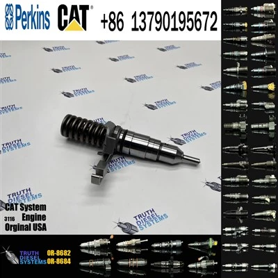 Injector 127-8216 0R-8682 127-8213 OR-8473 For CAT 3114 3116 E320B E325B E322B Engine Caterpillar Injector 3116 Original New Injector