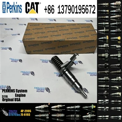 Perkins Injector 3116 Hot Sale Diesel Fuel Injector 4P-2995 4P2995 6I3669 0R-8471 0R8471 0R8475 0R8473 0R-8475 0R-8473 For 3114/3116 Engine Original New Injector
